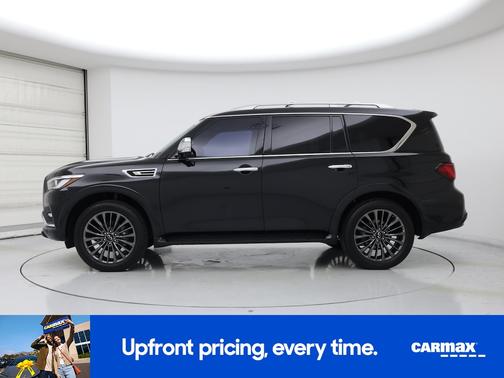 Black 2024 INFINITI QX80 Sensory