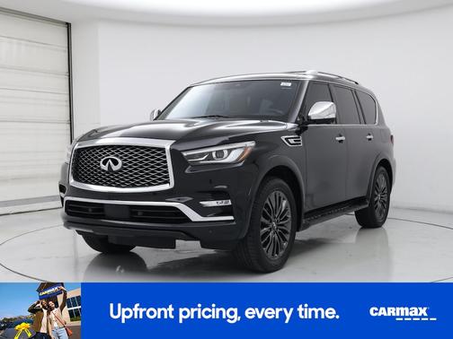 Black 2024 INFINITI QX80 Sensory