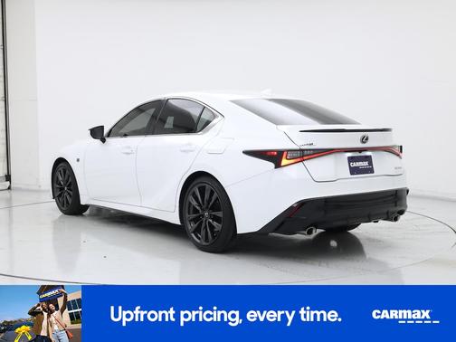 White 2024 Lexus IS 350 F-SPORT Design