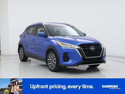 Blue 2022 Nissan Kicks SV
