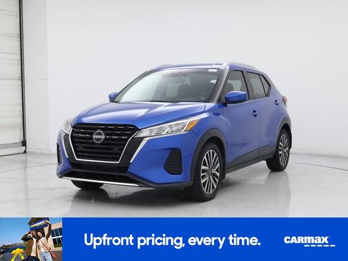 Blue 2022 Nissan Kicks SV