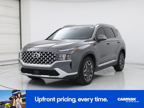 Gray 2021 Hyundai SANTA FE SE