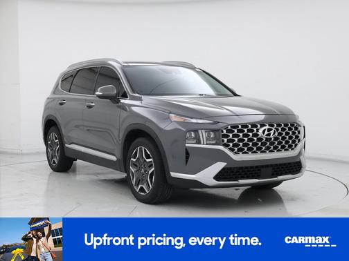 Gray 2021 Hyundai SANTA FE SE