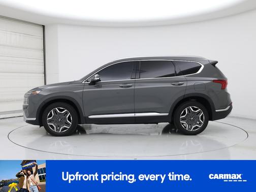 Gray 2021 Hyundai SANTA FE SE