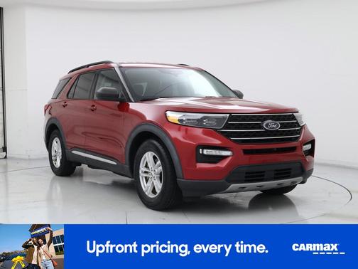 Red 2020 Ford Explorer XLT
