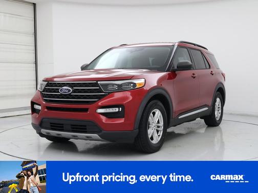 Red 2020 Ford Explorer XLT