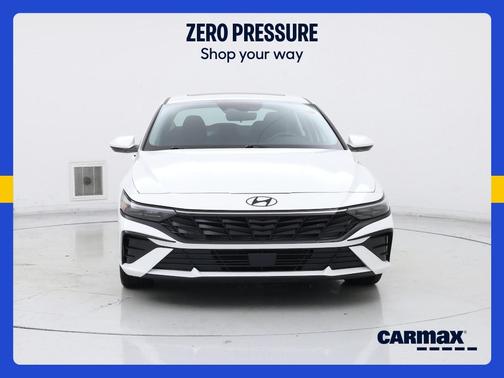 White 2024 Hyundai ELANTRA SEL