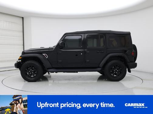 Black 2022 Jeep Wrangler Sport