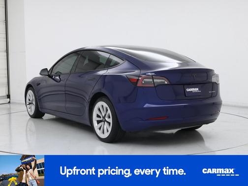 Blue 2022 Tesla Model 3 Long Range