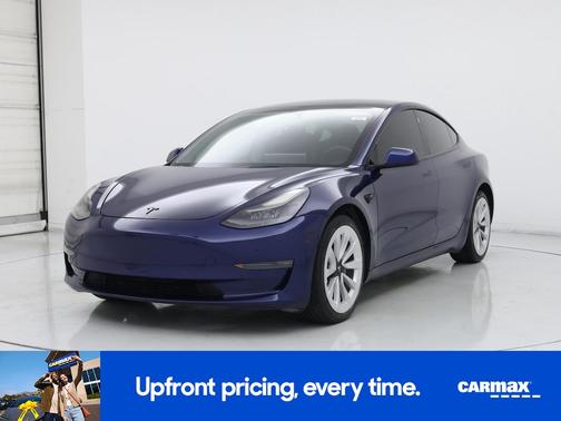 Blue 2022 Tesla Model 3 Long Range