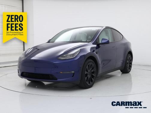 Blue 2023 Tesla Model Y Long Range