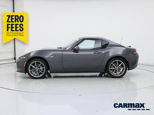 Gray 2022 Mazda MX-5 Miata RF Grand Touring