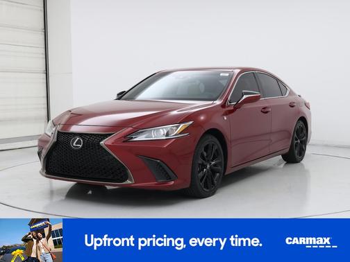 Red 2023 Lexus ES 350 F-SPORT Handling