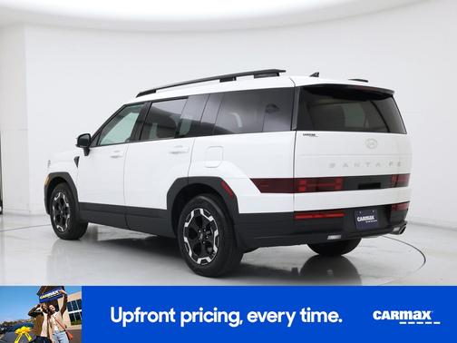 White 2025 Hyundai SANTA FE SEL