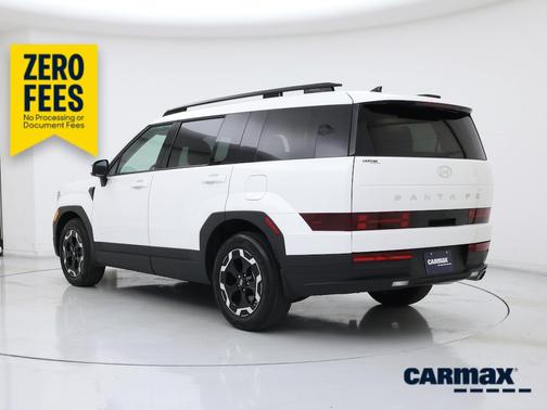 White 2025 Hyundai SANTA FE SEL