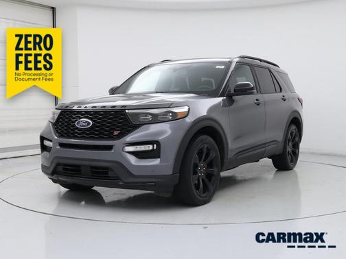Gray 2023 Ford Explorer ST