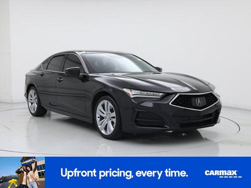 Black 2022 Acura TLX Technology
