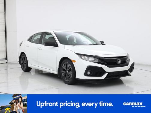White 2018 Honda Civic EX