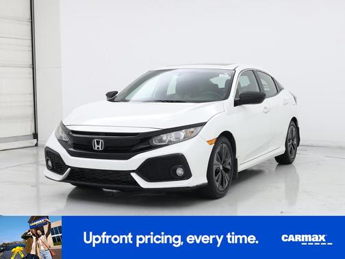 White 2018 Honda Civic EX