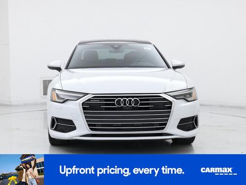 White 2022 Audi A6 Premium Plus