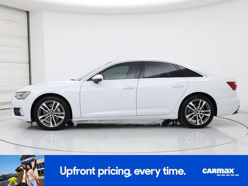 White 2022 Audi A6 Premium Plus