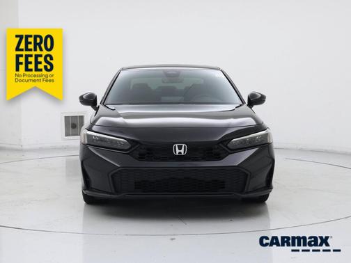 Black 2025 Honda Civic Hybrid Sport Touring