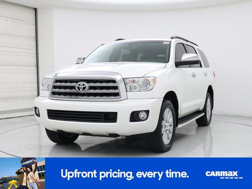 White 2017 Toyota Sequoia Platinum