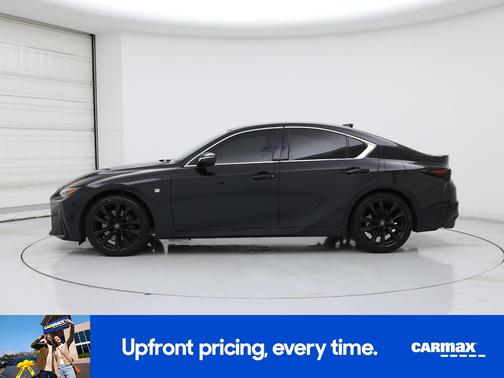 Black 2022 Lexus IS 350 F-Sport