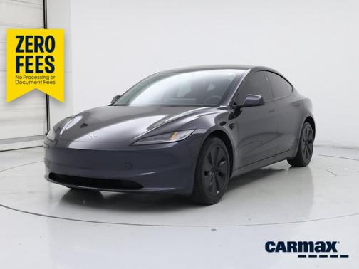 Gray 2025 Tesla Model 3 Long Range