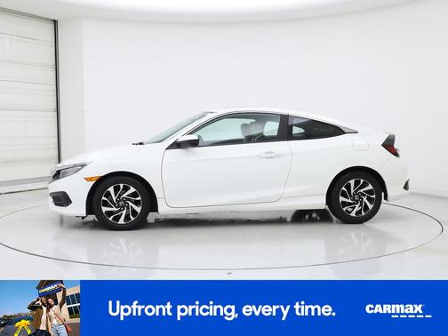 White 2017 Honda Civic LX-P