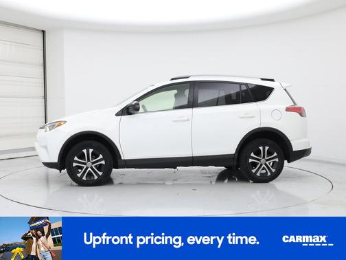 White 2018 Toyota RAV4 LE