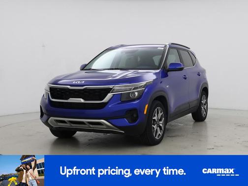 Blue 2023 Kia Seltos EX