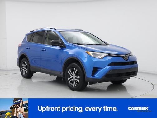 Blue 2018 Toyota RAV4 LE