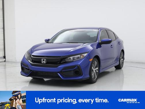 Blue 2020 Honda Civic LX