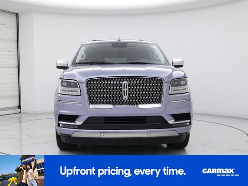 Blue 2021 Lincoln Navigator L Black Label
