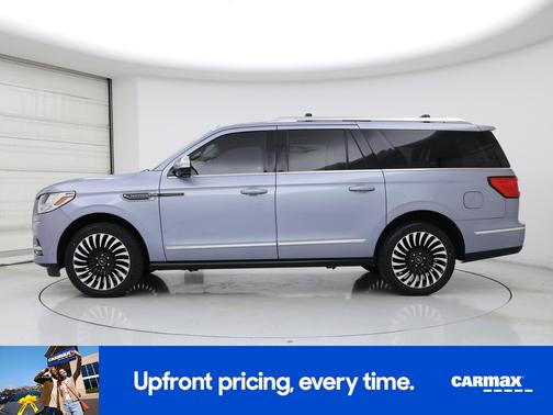 Blue 2021 Lincoln Navigator L Black Label