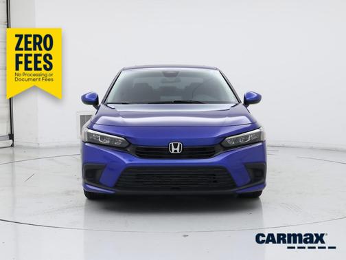 Blue 2022 Honda Civic EX