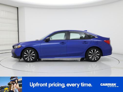 Blue 2024 Honda Civic EX