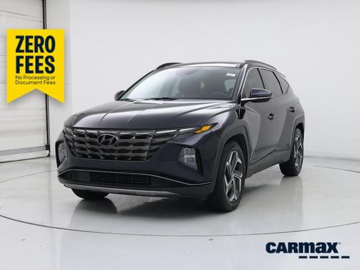 Blue 2022 Hyundai TUCSON Limited