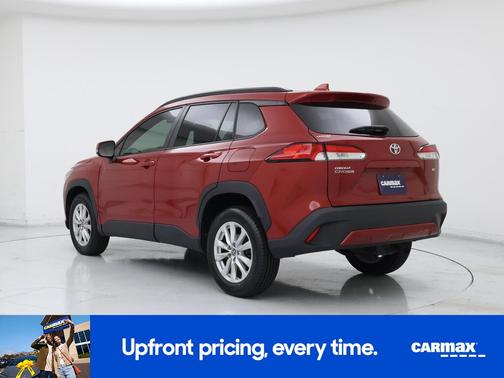 Red 2022 Toyota Corolla Cross LE