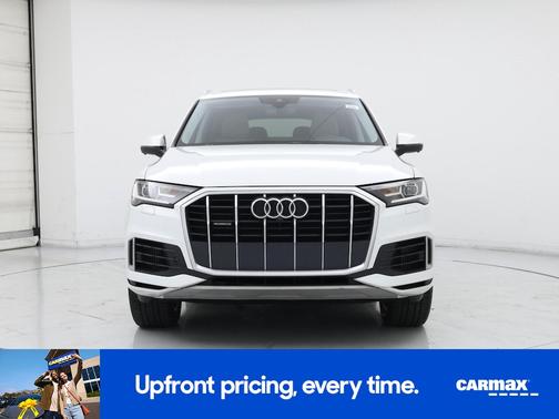 White 2020 Audi Q7 Premium Plus