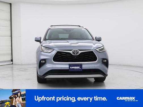 Blue 2021 Toyota Highlander Platinum