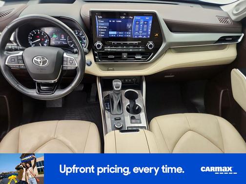 Blue 2021 Toyota Highlander Platinum