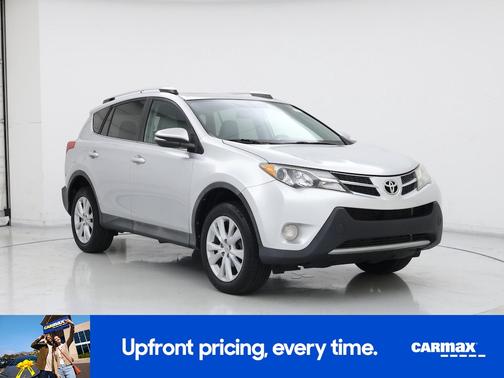 Silver 2015 Toyota RAV4 Limited