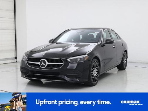 Black 2025 Mercedes-Benz C-Class