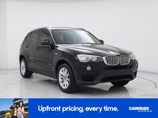 Black 2017 BMW X3 SDrive28i
