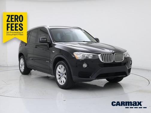 Black 2017 BMW X3 SDrive28i
