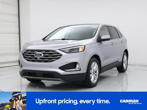 Silver 2020 Ford Edge Titanium