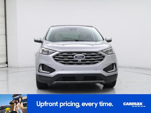 Silver 2020 Ford Edge Titanium
