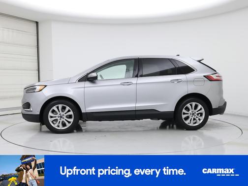 Silver 2020 Ford Edge Titanium